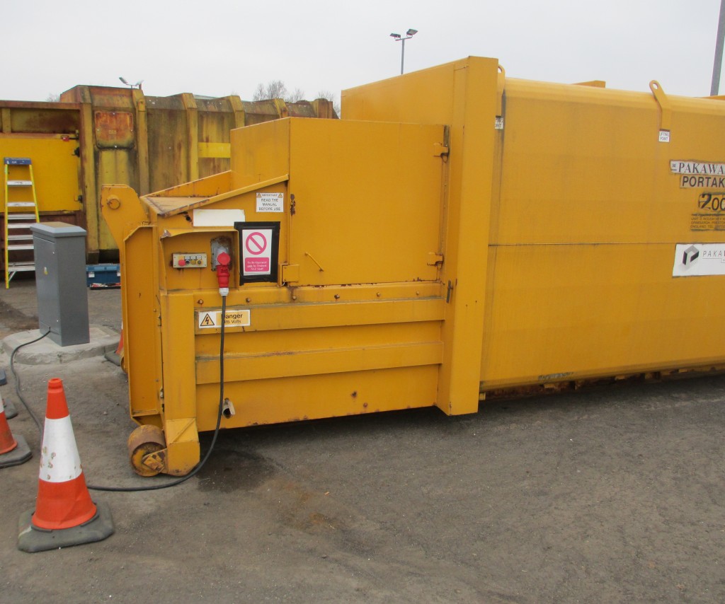Electrical systems within waste processing facility hazardous zone