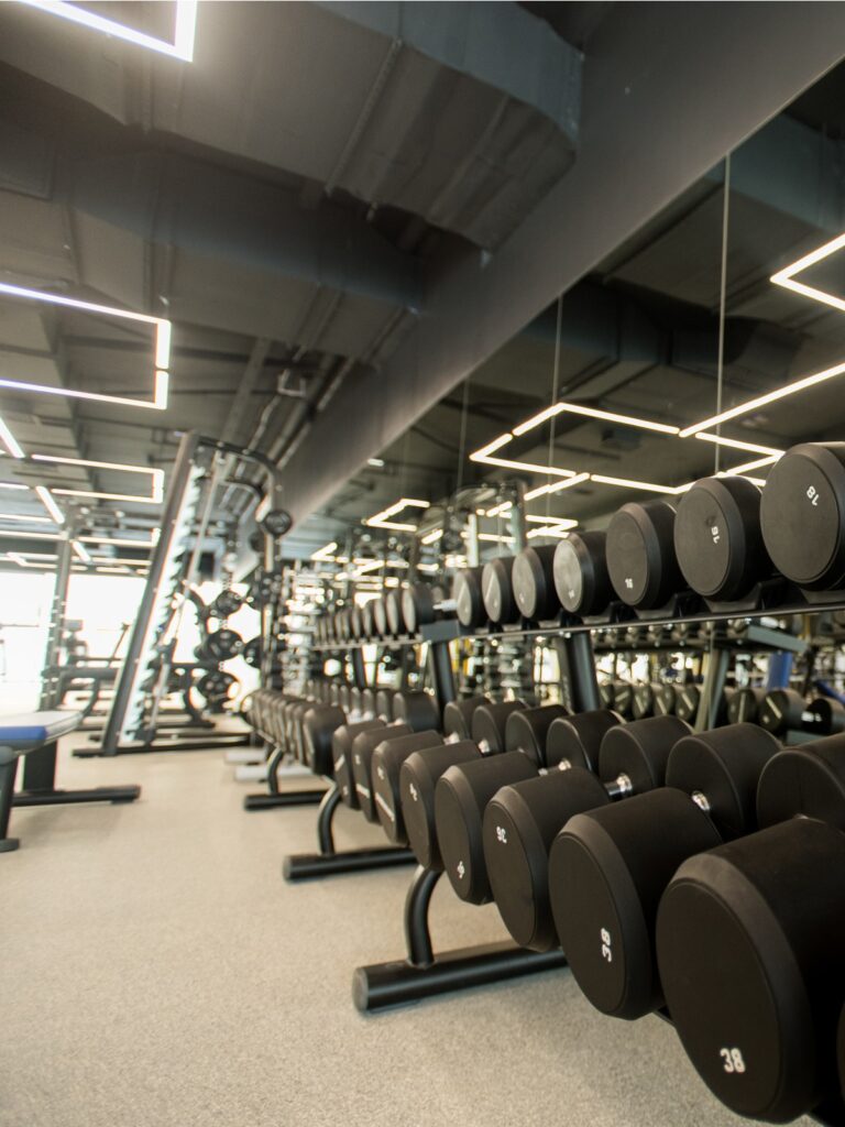 Commercial Electrical Gym Lighting