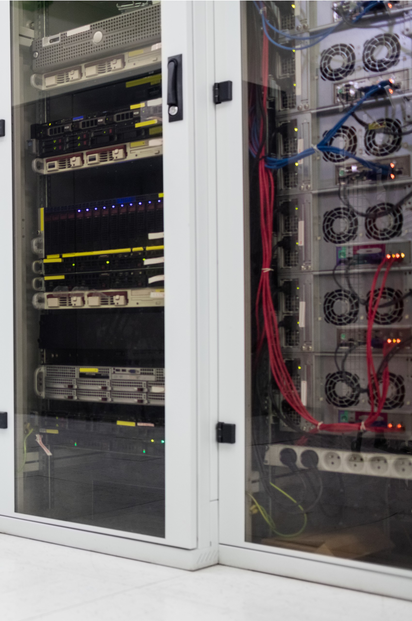 Data cabling at an industrial complex