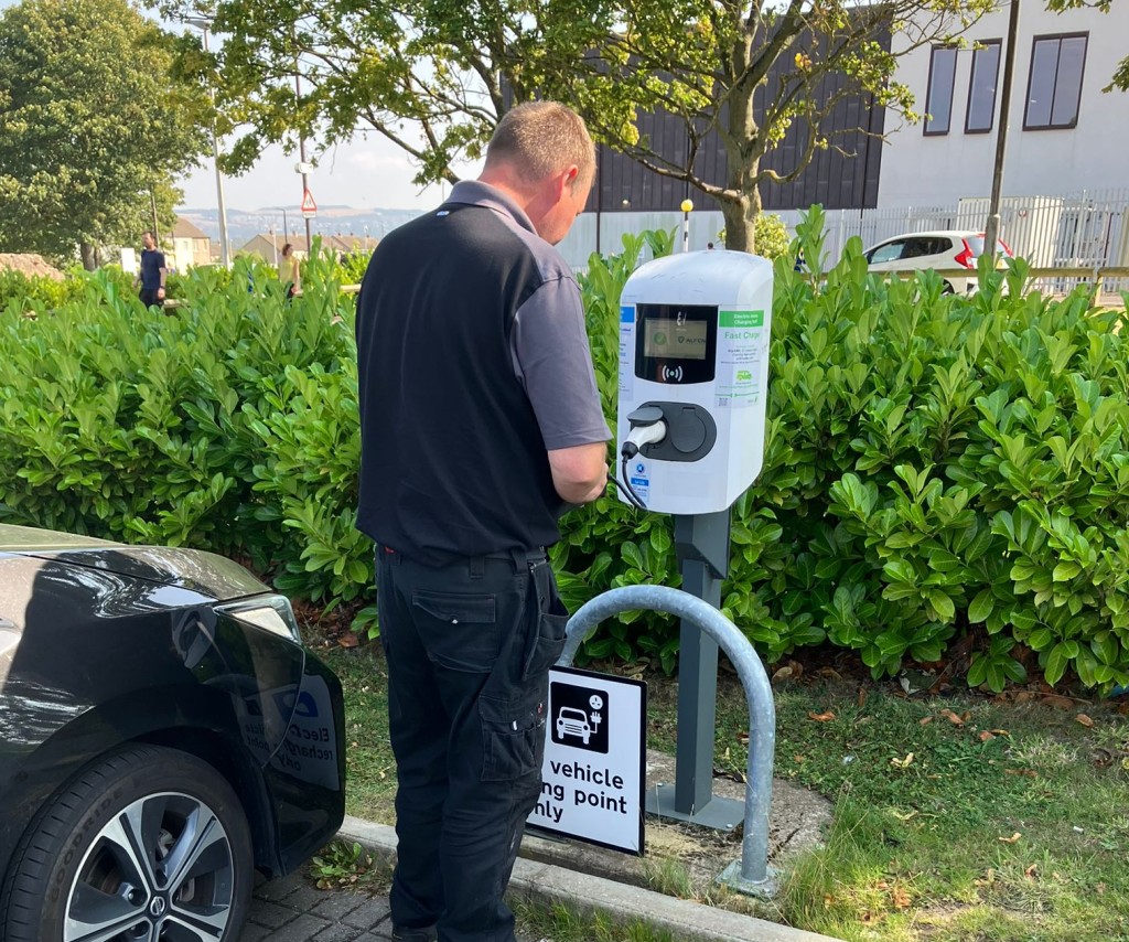 Maintenance & Support for EV Chargers