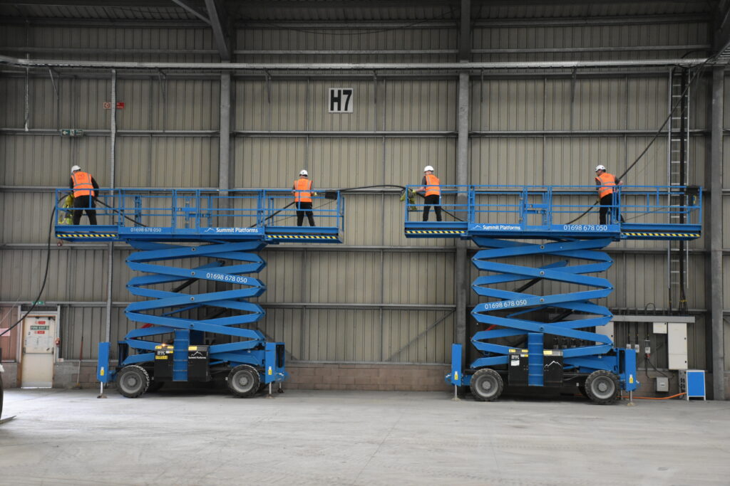High Voltage Cable Installation