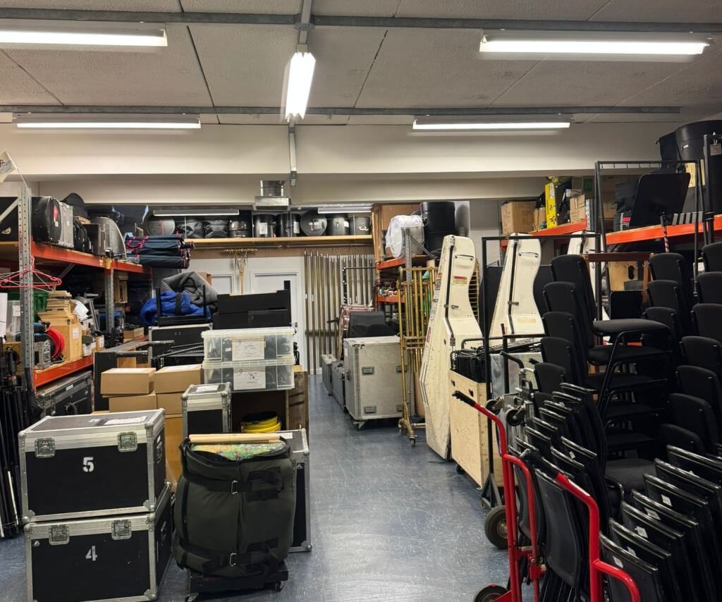 Back-of-house store room LED batten lighting, reliable staff area lighting