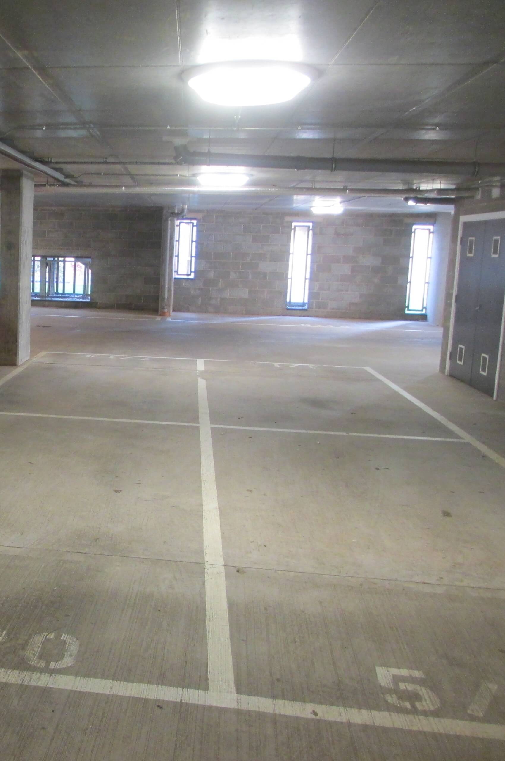 Car park LED lighting upgrade for safer pedestrian routes