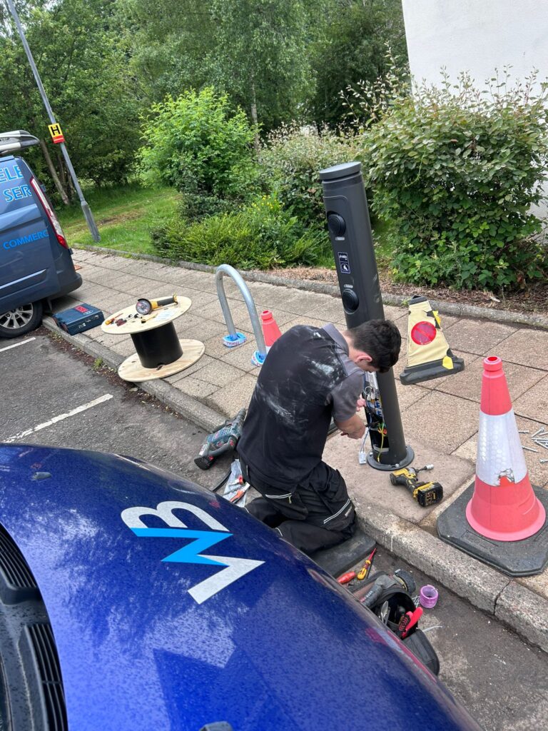 Ratio EV equipment installation